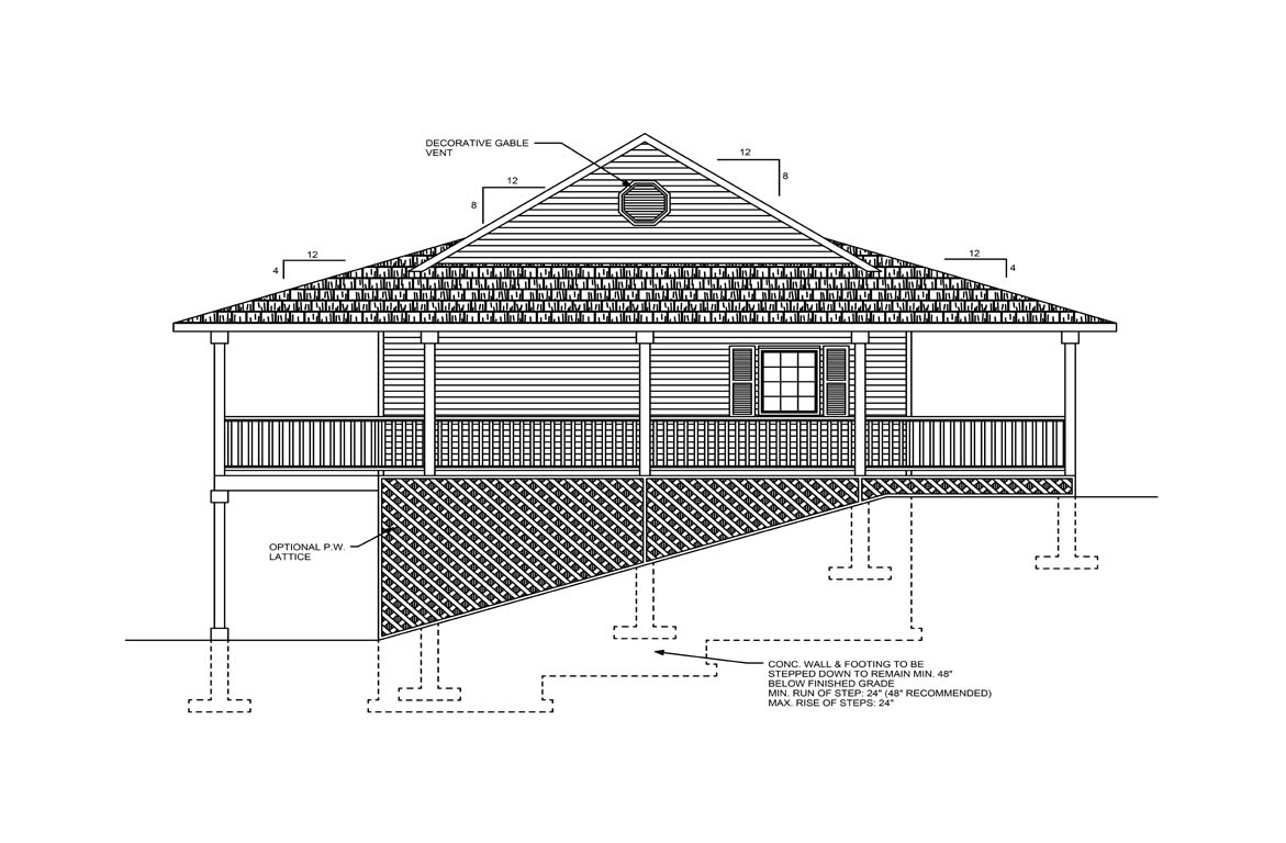 Mobile left elevation