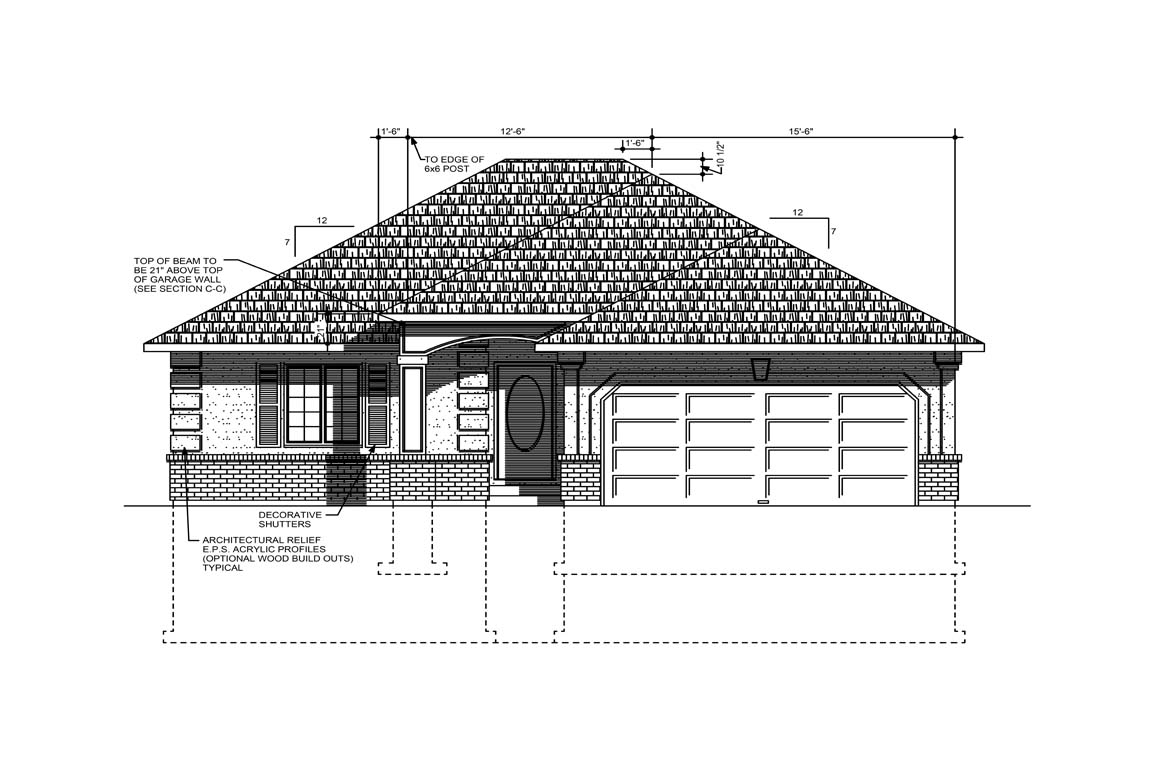 Mobile front elevation