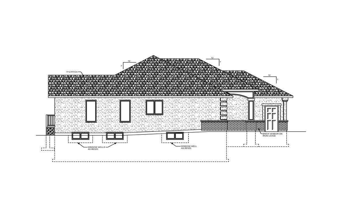 Mobile left elevation