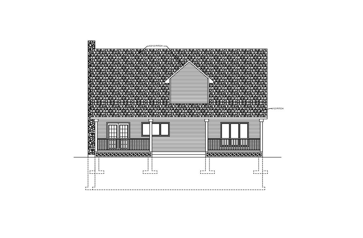 Mobile back elevation