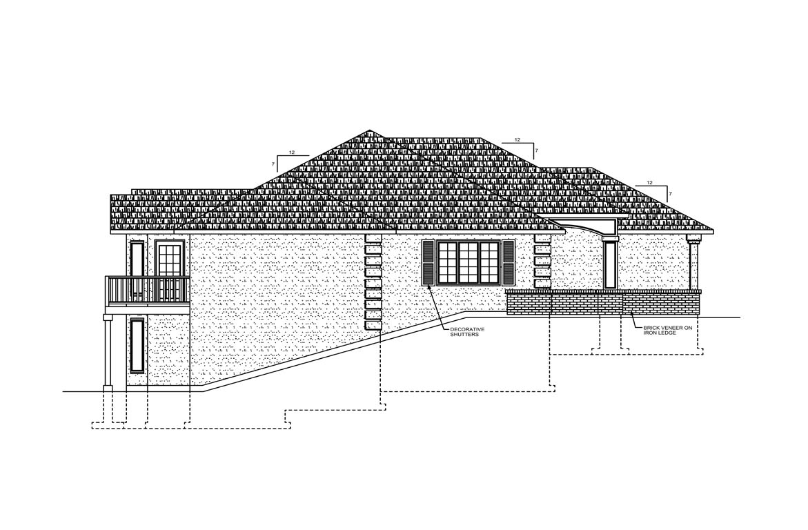 Mobile left elevation