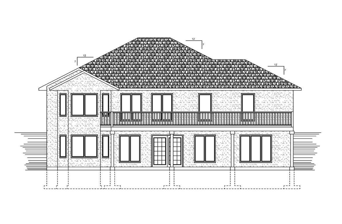 Mobile back elevation