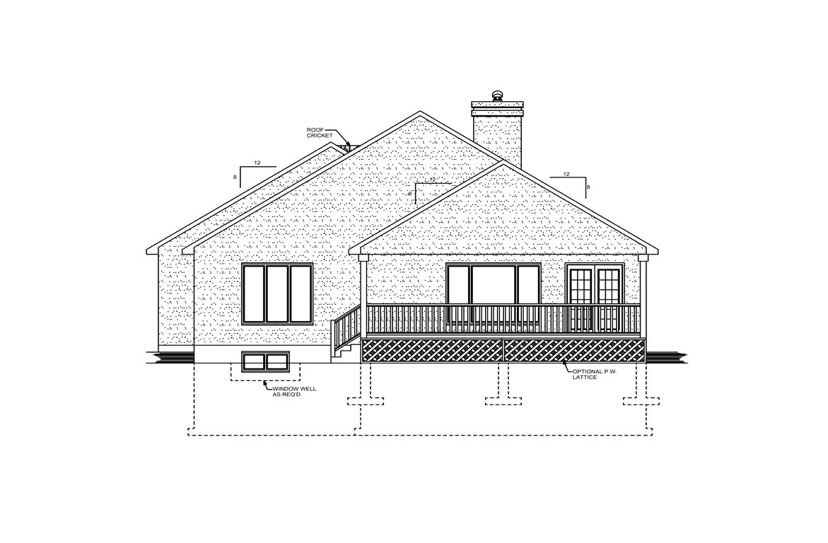 Mobile back elevation
