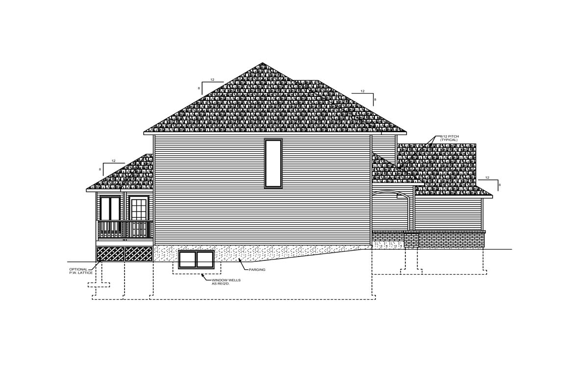 Mobile left elevation