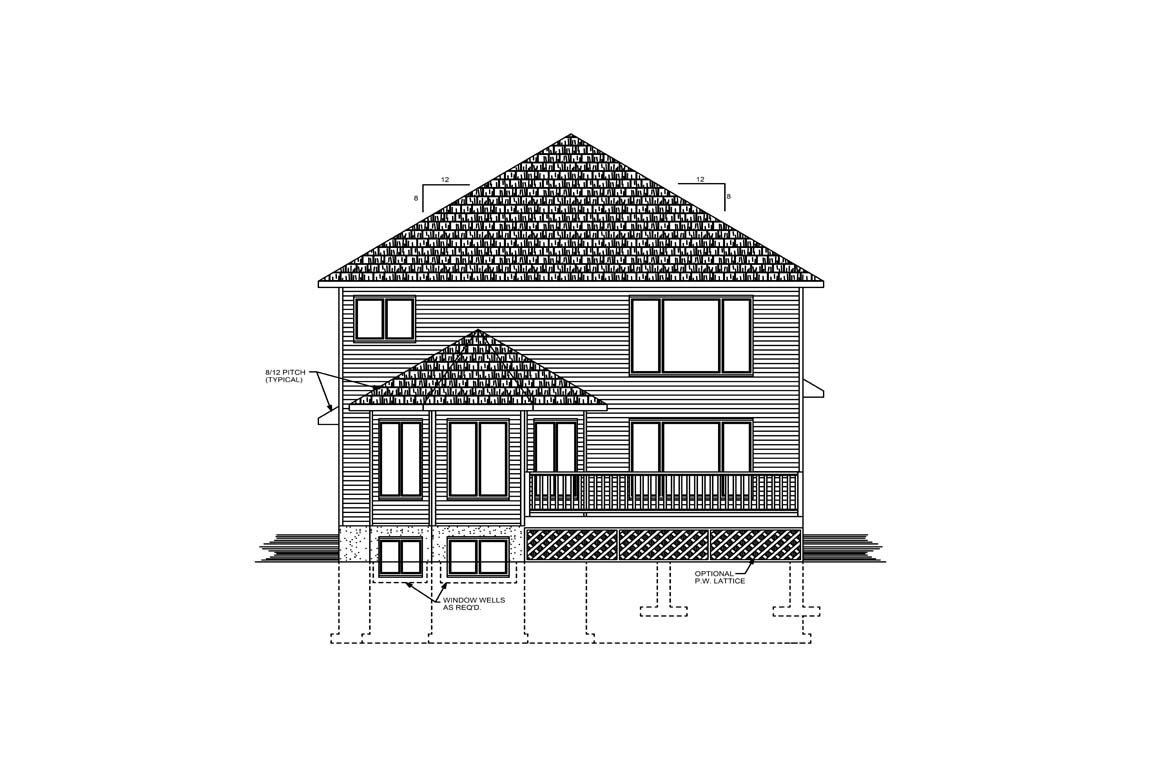 Mobile back elevation