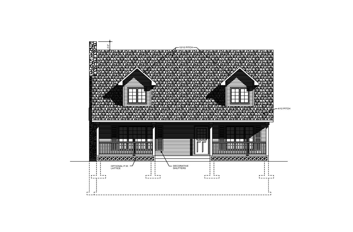 Mobile front elevation