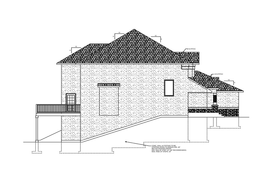 Mobile left elevation