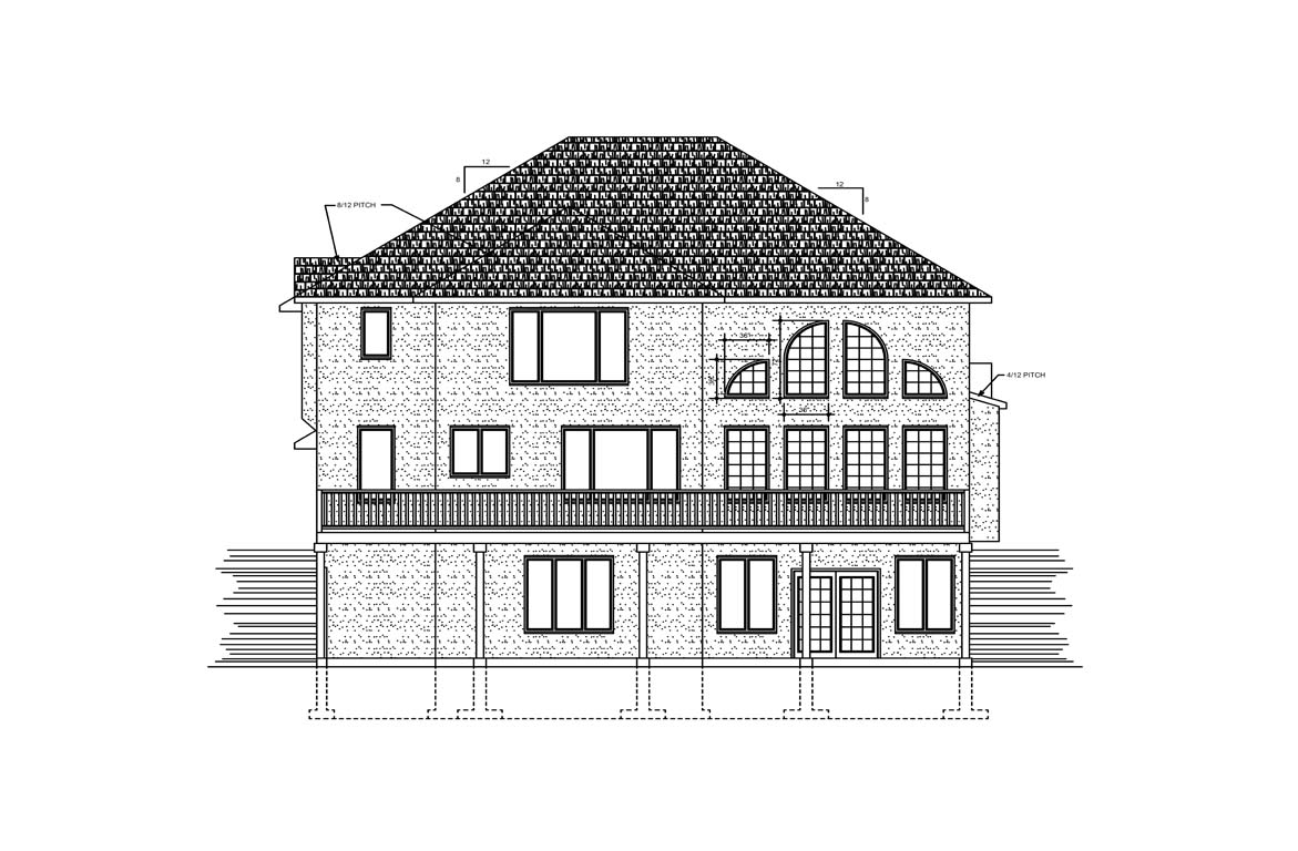 Mobile back elevation