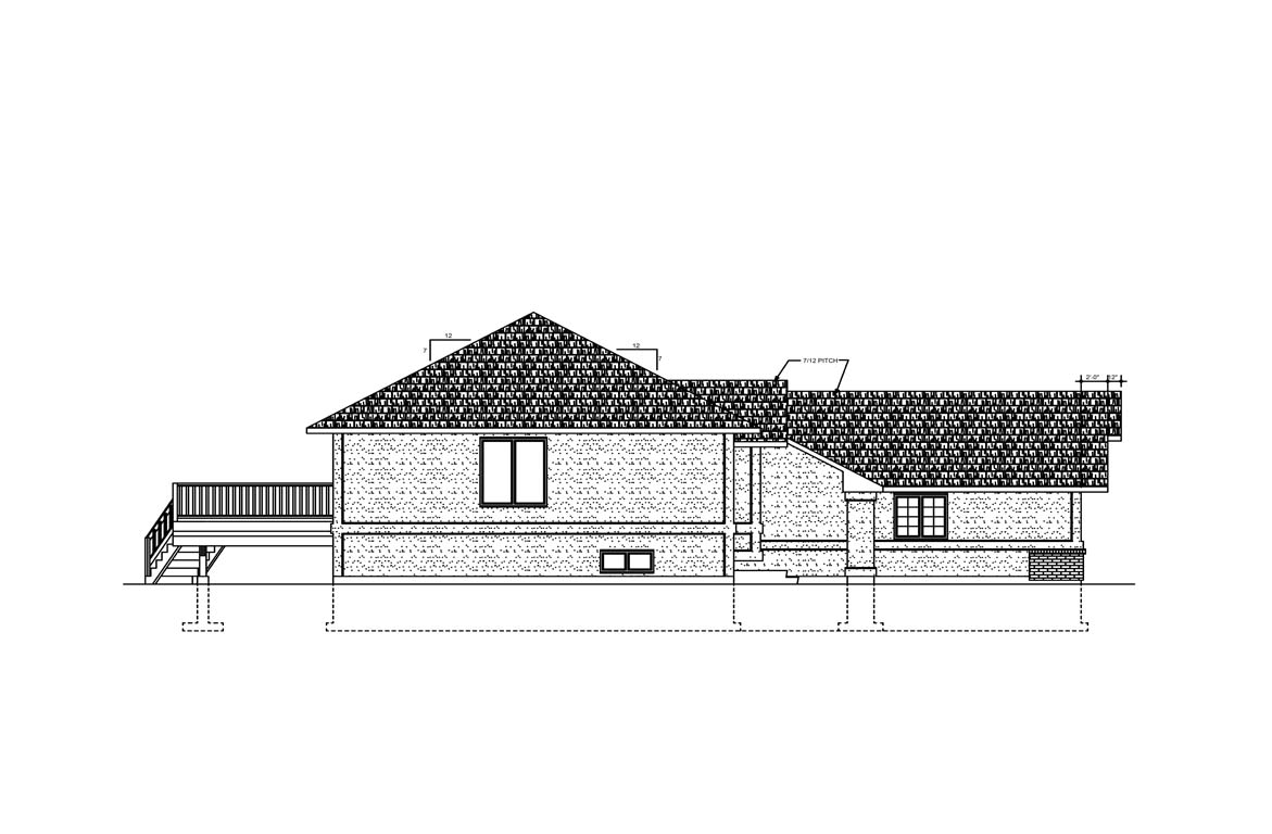 Mobile left elevation
