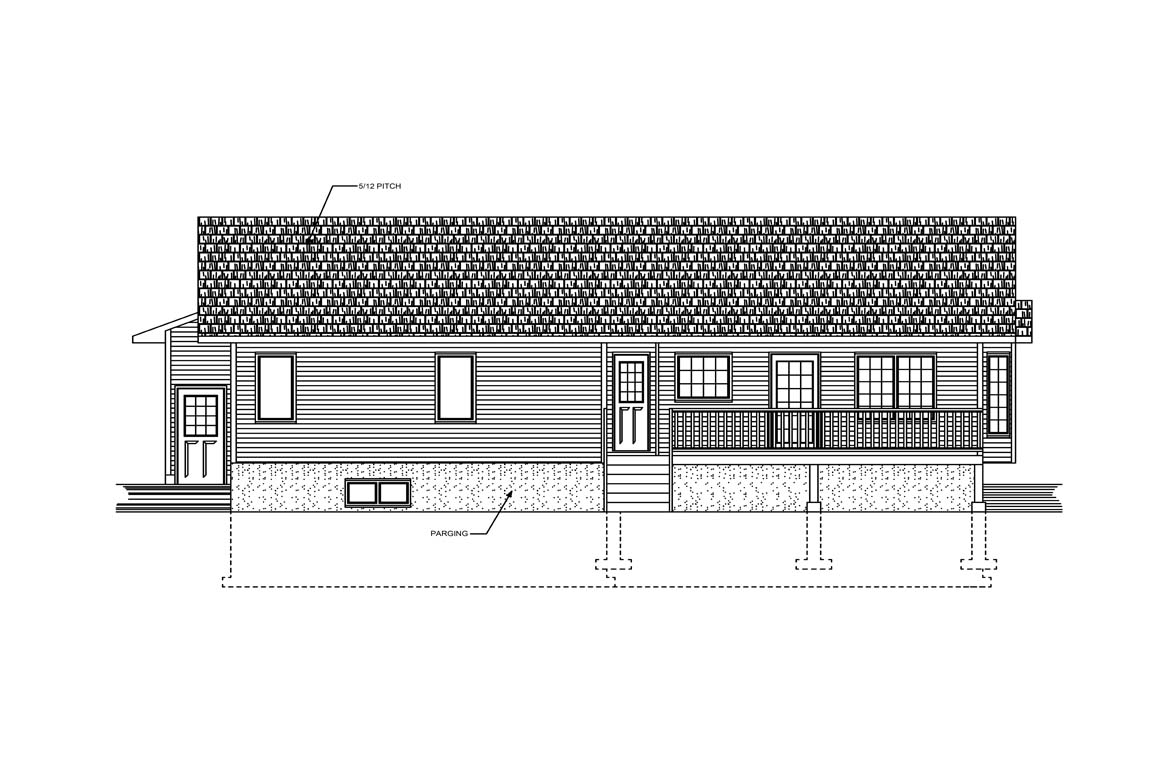 Mobile back elevation