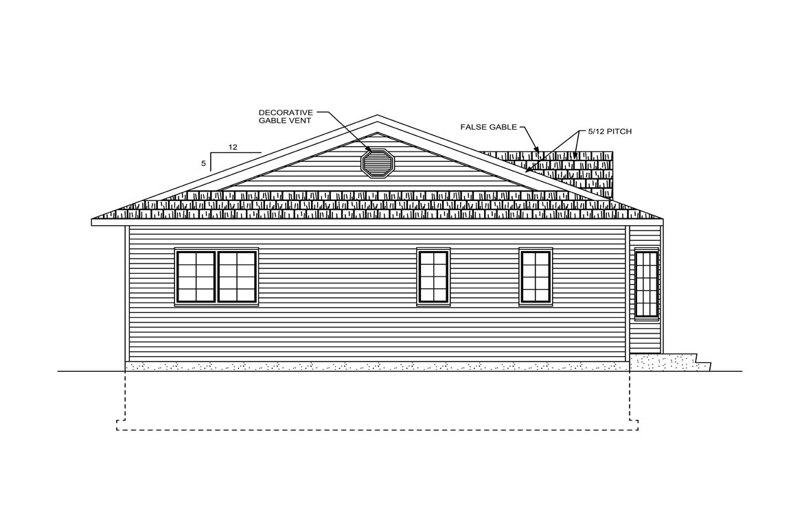 Mobile left elevation