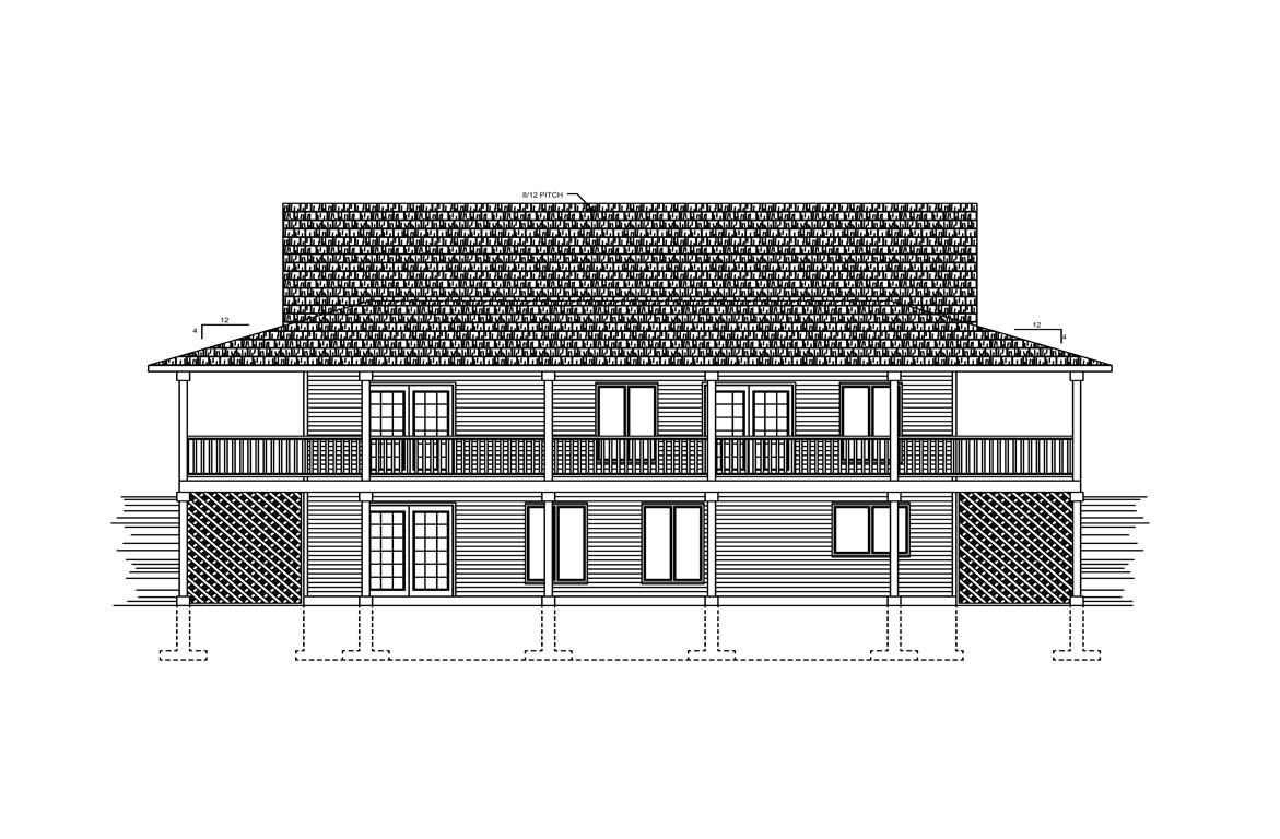 Mobile back elevation