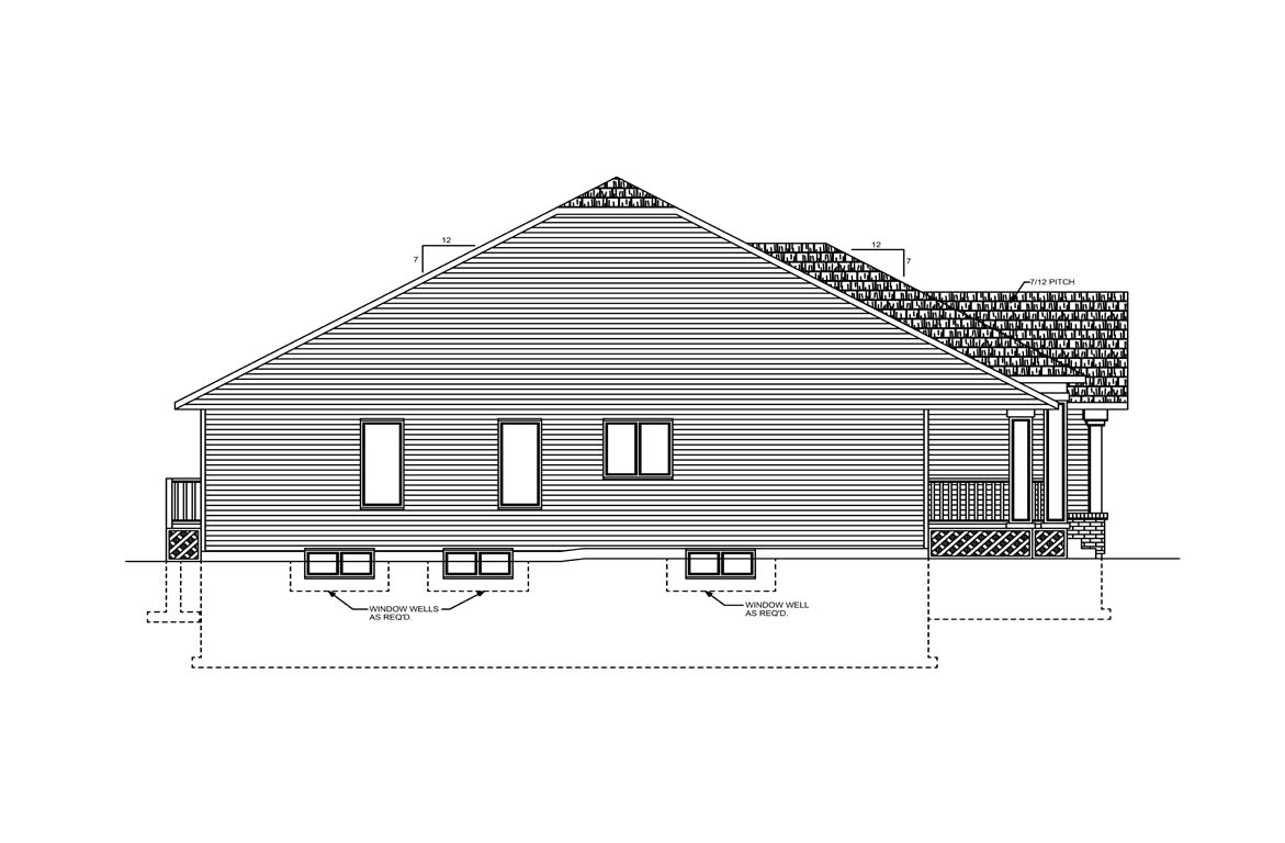 Mobile left elevation