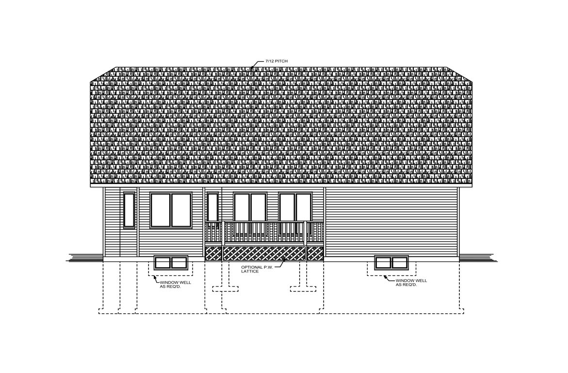Mobile back elevation