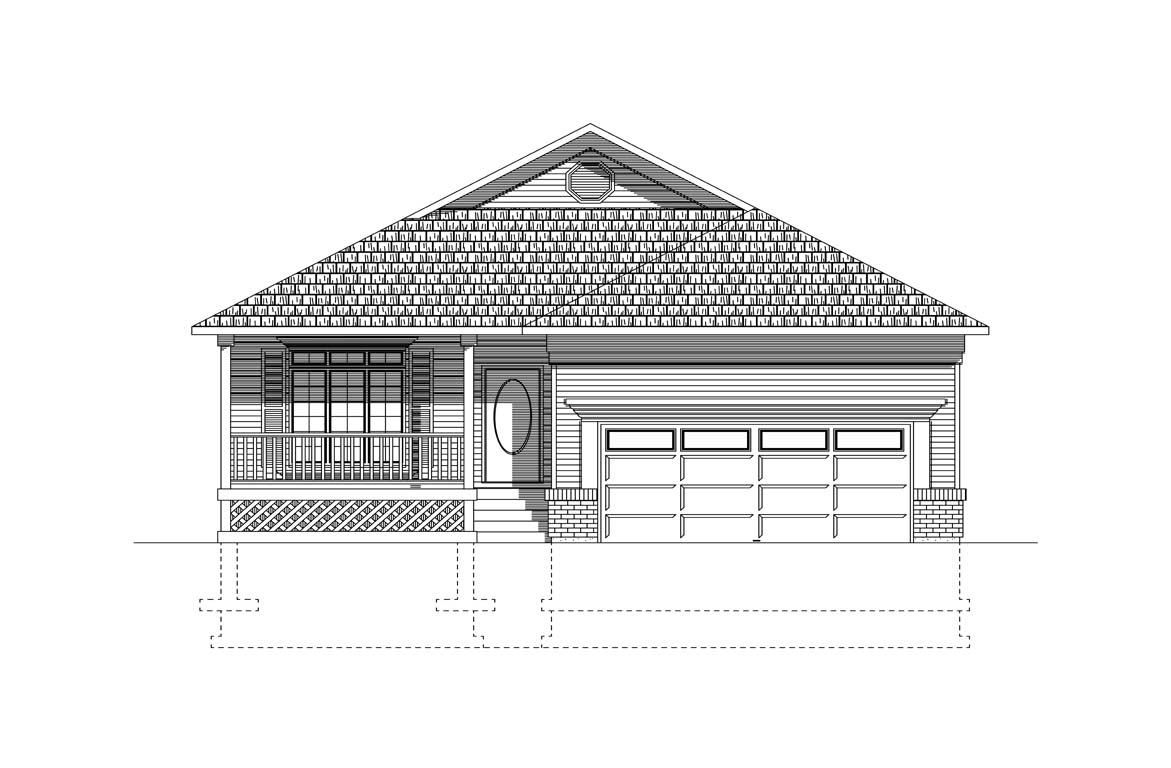 Mobile front elevation