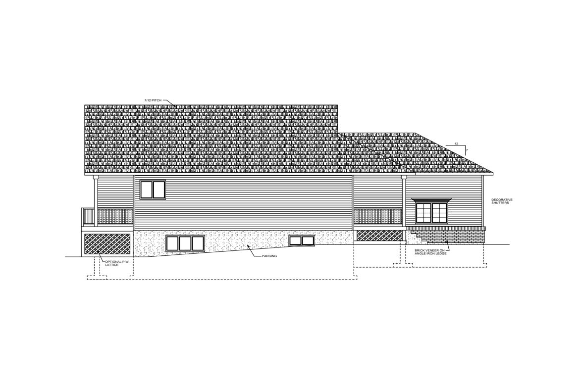 Mobile left elevation
