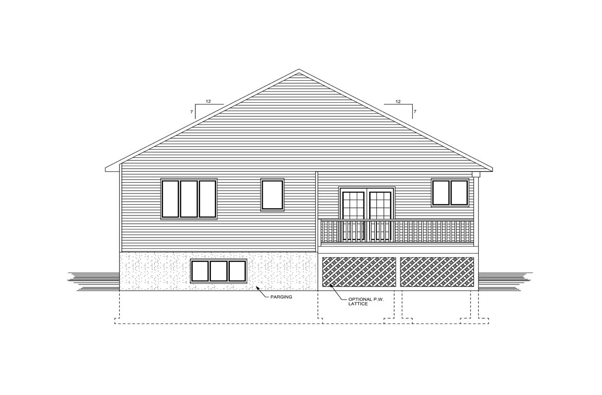 Mobile back elevation