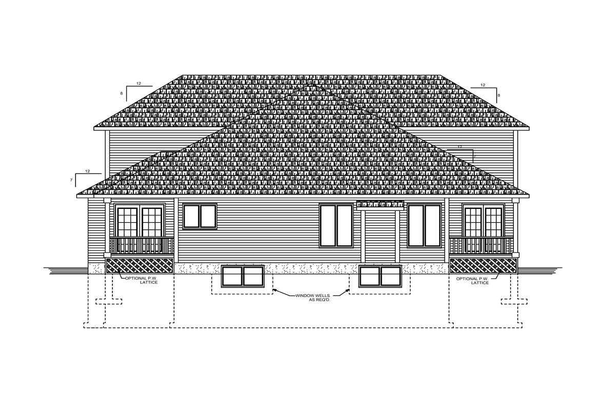 Mobile back elevation