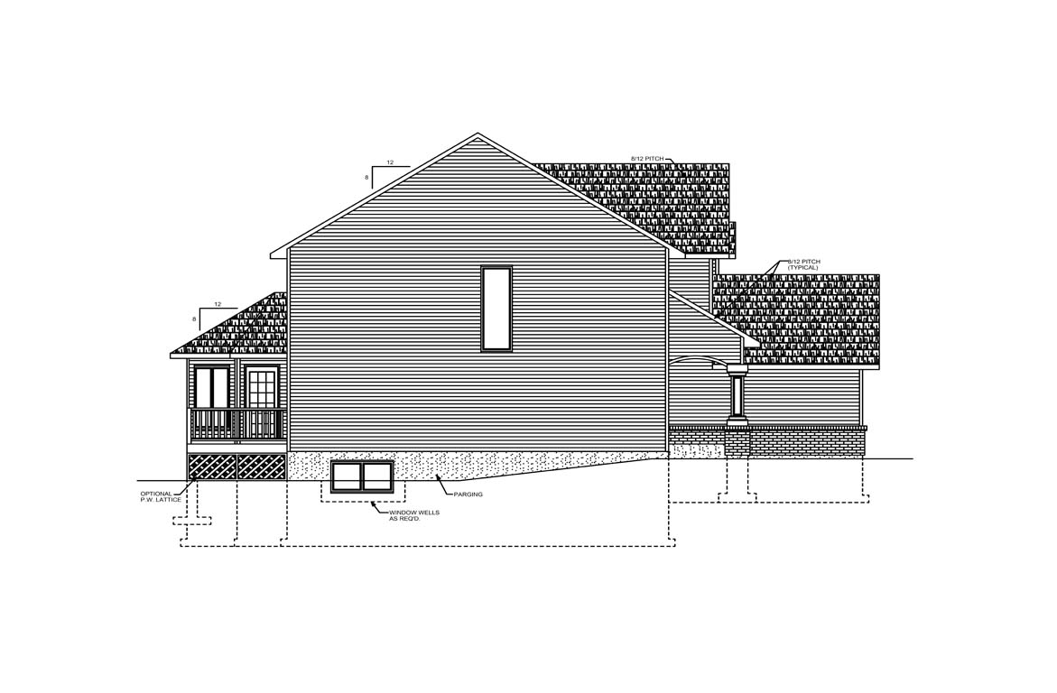 Mobile left elevation