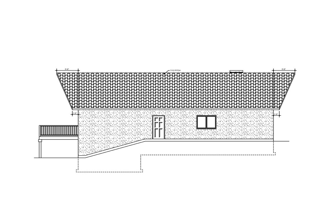 Mobile left elevation