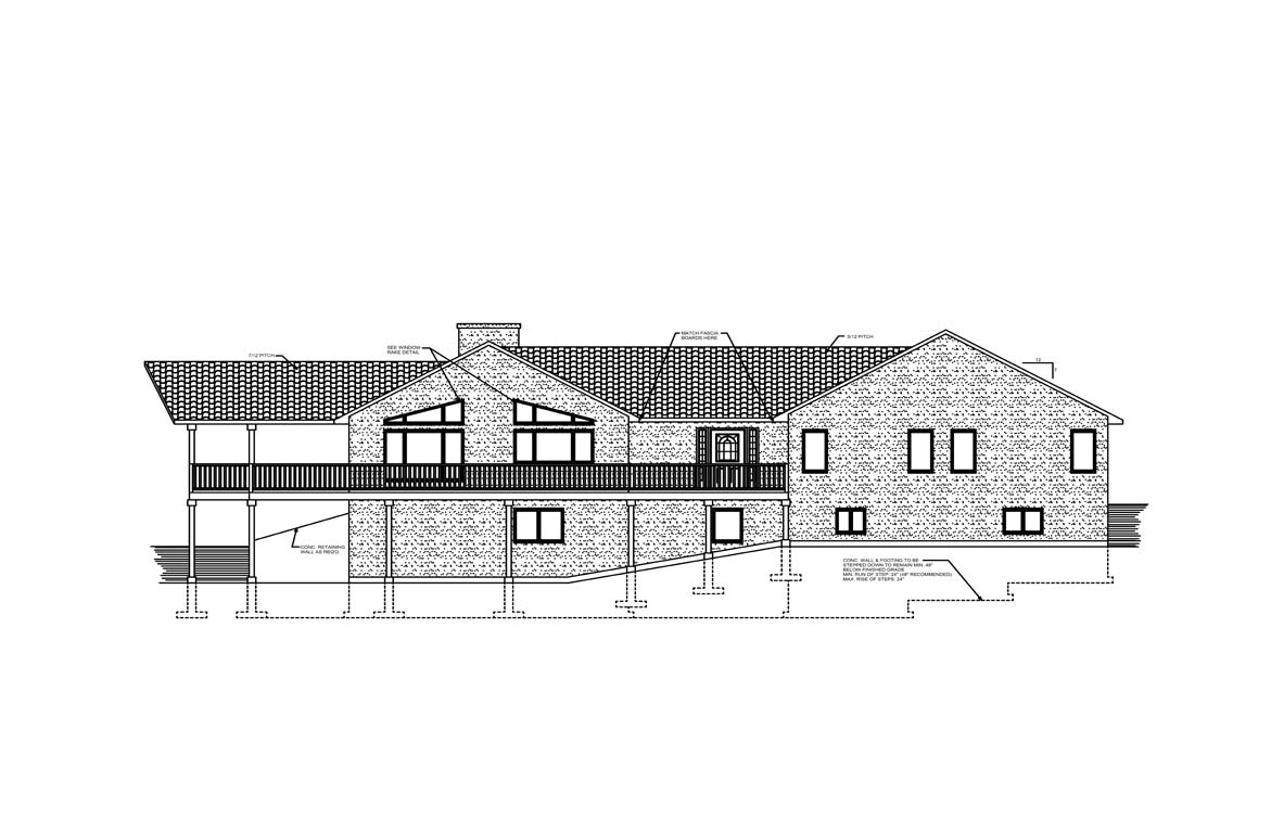 Mobile back elevation