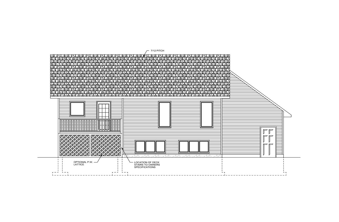 Mobile back elevation