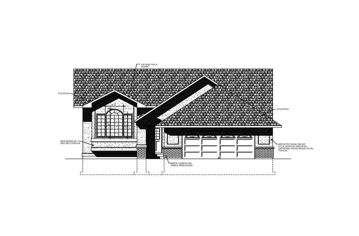 Mobile front elevation