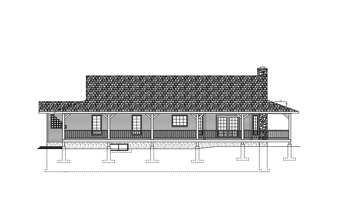 Mobile back elevation