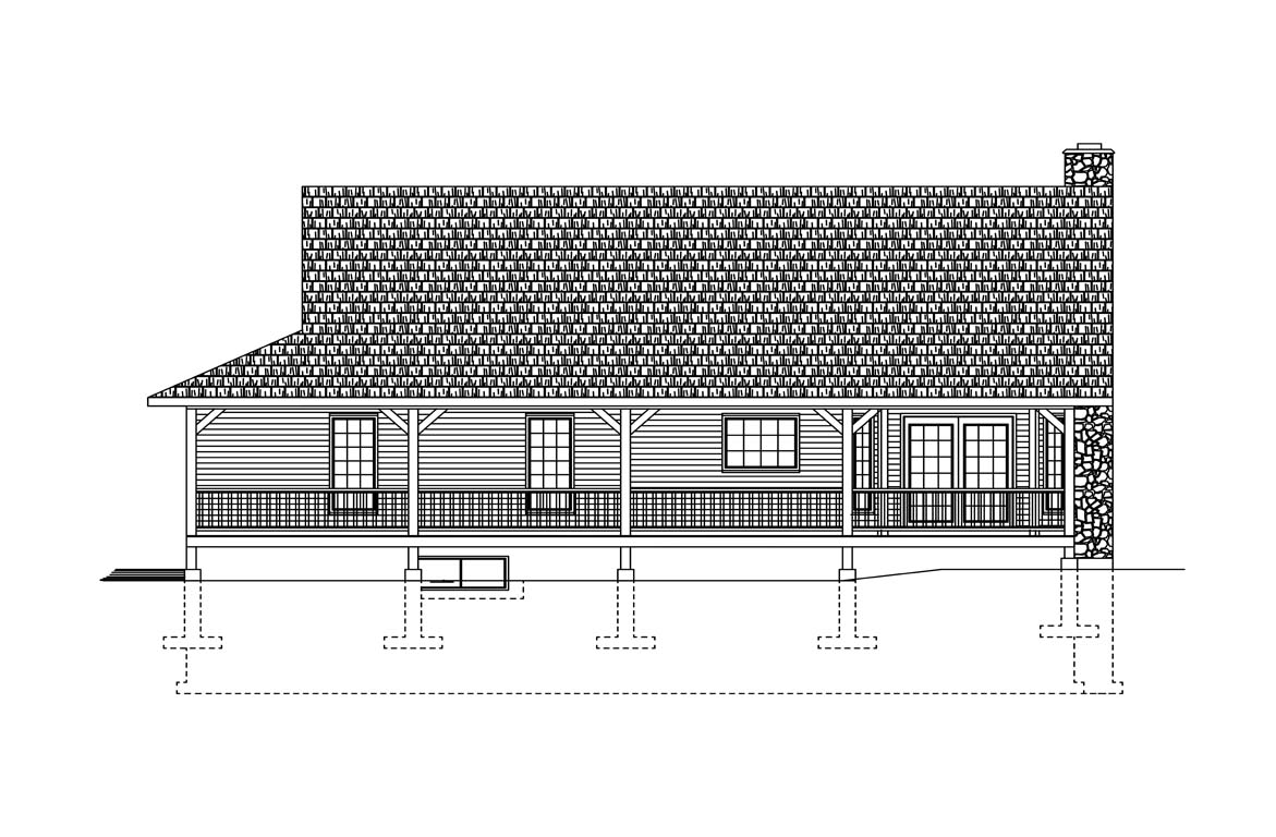 Mobile back elevation