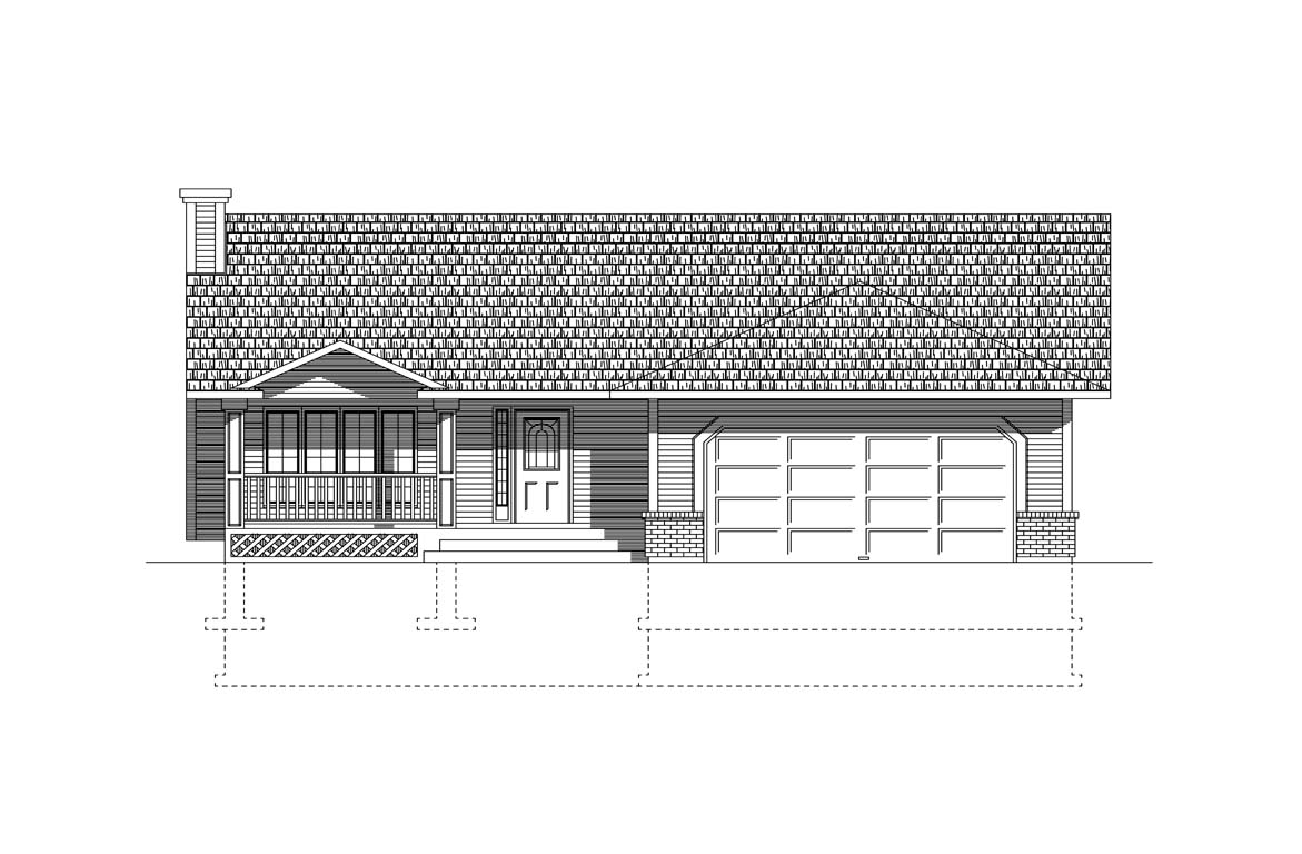 Mobile front elevation
