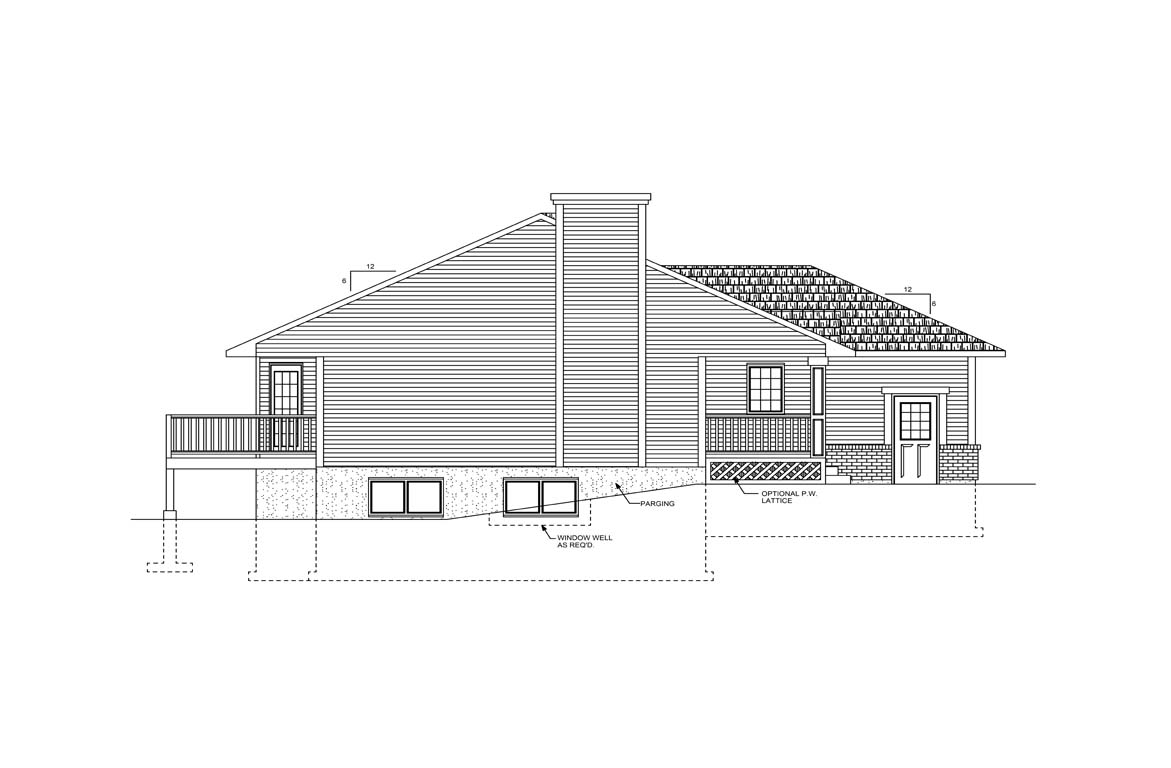 Mobile left elevation