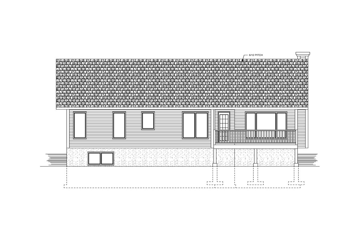 Mobile back elevation