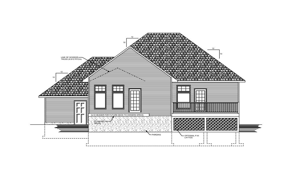 Mobile back elevation