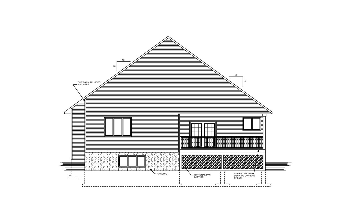 Mobile back elevation