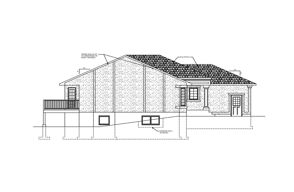 Mobile left elevation