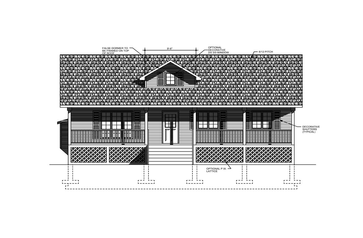 Mobile front elevation