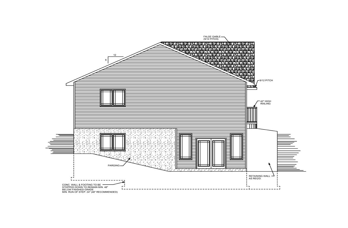Mobile left elevation