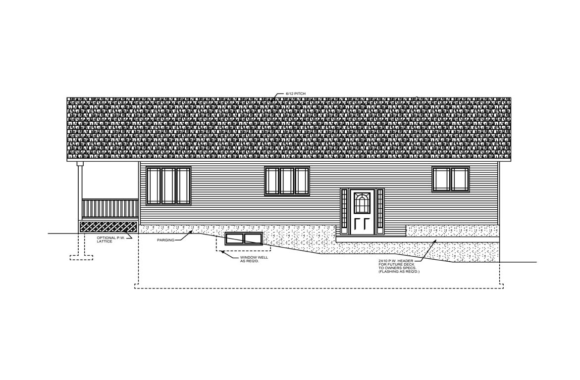 Mobile back elevation