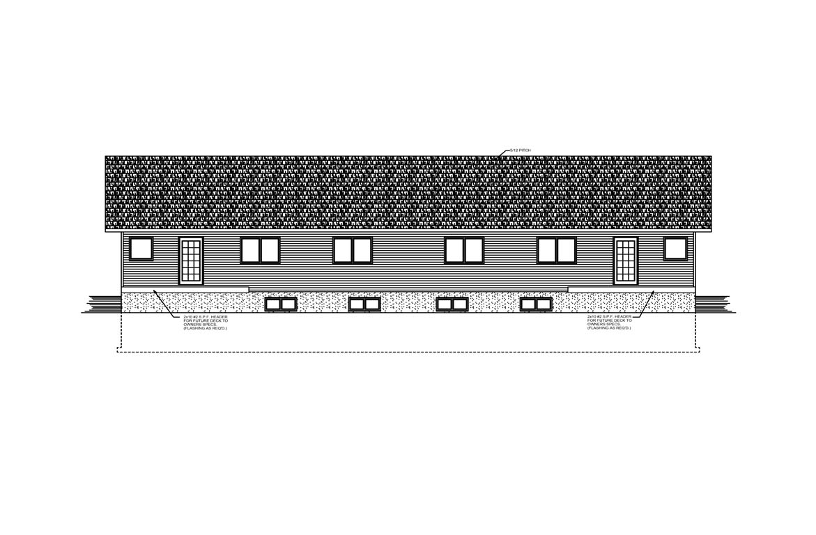 Mobile back elevation