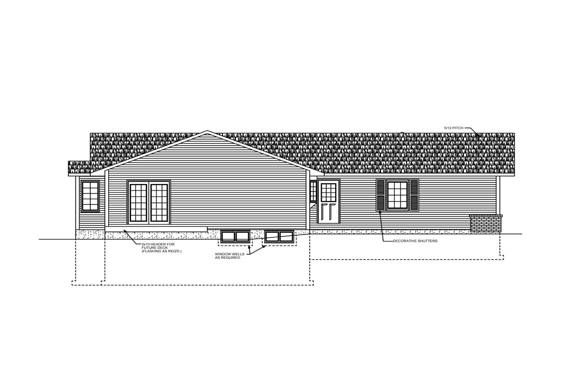 Mobile left elevation