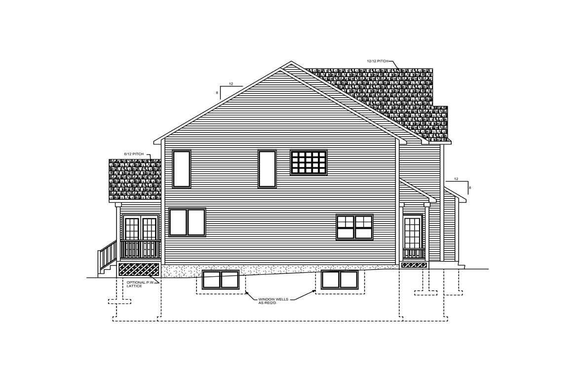 Mobile left elevation