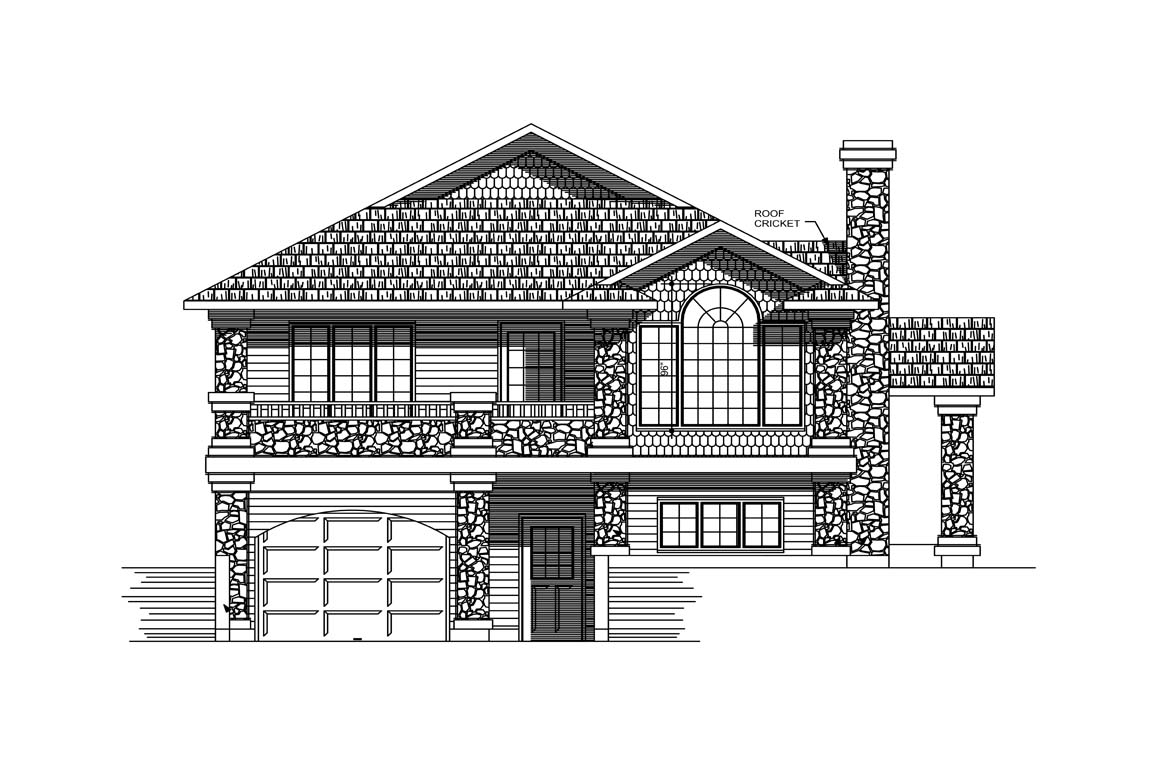 Mobile front elevation