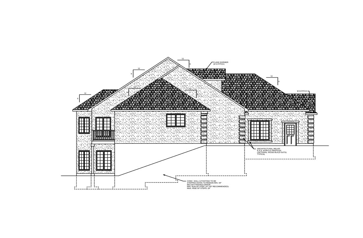 Mobile left elevation