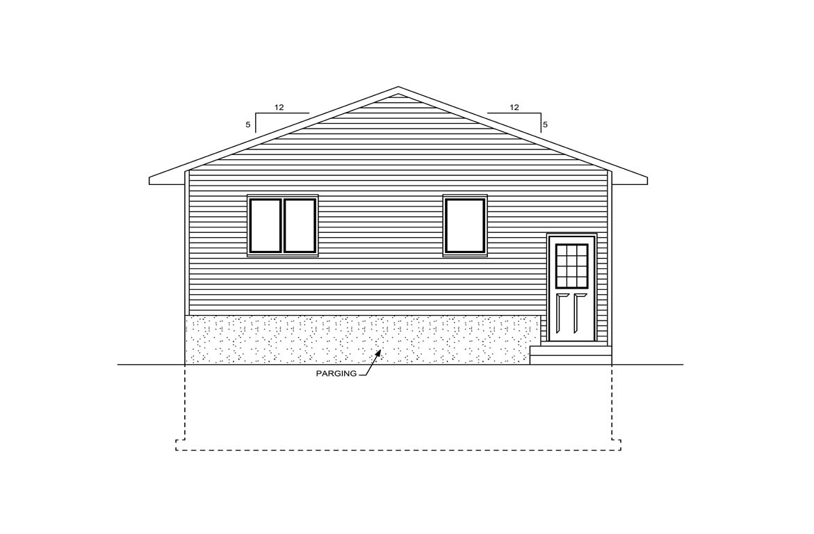 Mobile back elevation
