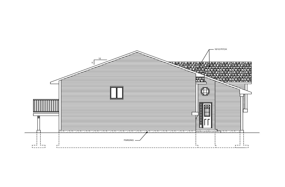 Mobile left elevation