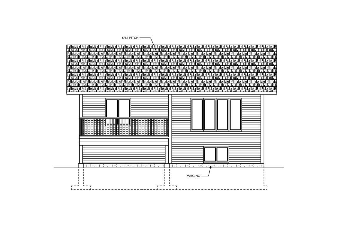 Mobile back elevation
