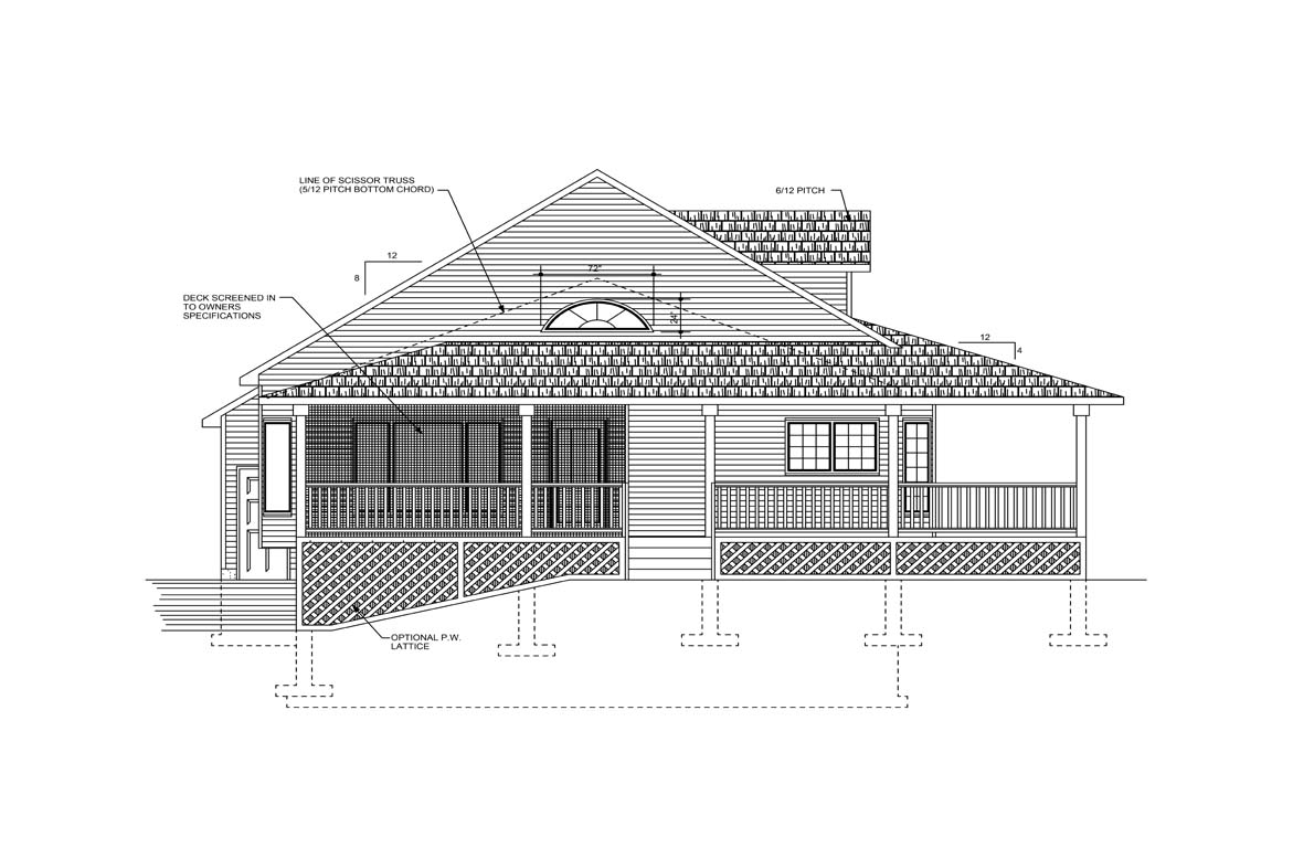 Mobile left elevation