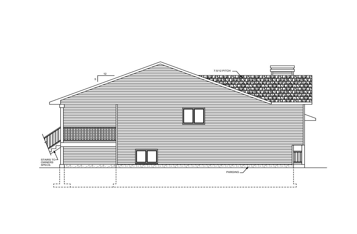 Mobile left elevation