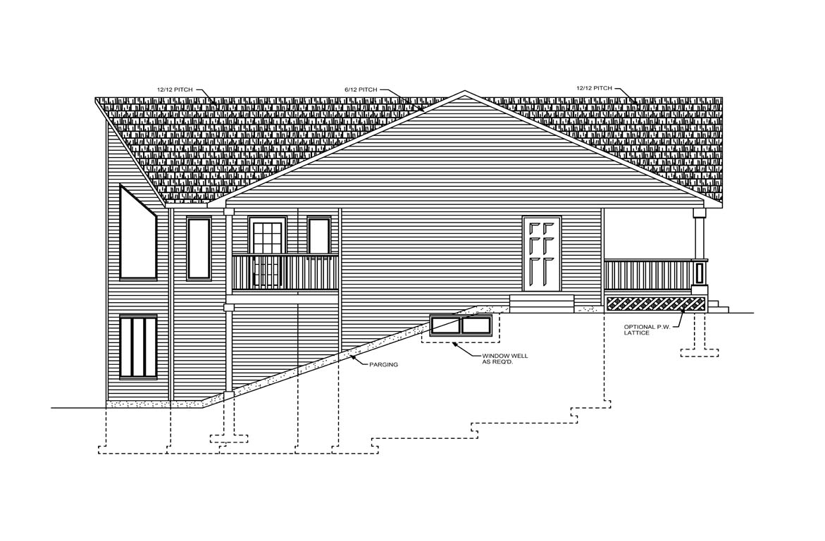 Mobile left elevation