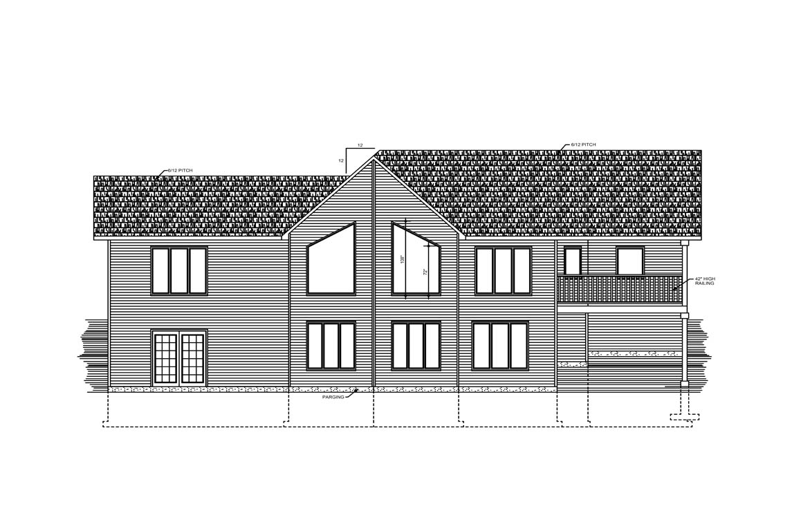 Mobile back elevation